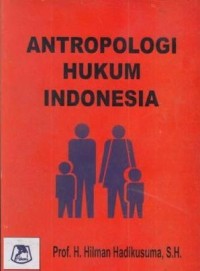 Antropologi Hukum Indonesia