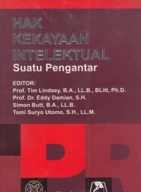 Hak Kekayaan Intelektual suatu Pengantar