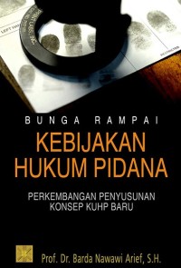 Bunga Rampai Kebijakan Hukum Pidana Perkembangan Penyusunan Konsep KUHP Baru