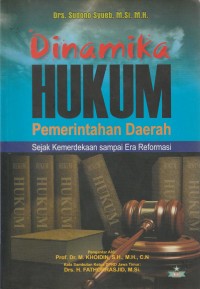 DINAMIKA HUKUM PEMERINTAHAN DAERAH