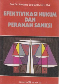 EFEKTIVIKASI HUKUM DAN PERANAN SANKSI