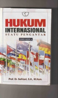 HUKUM INTERNASIONAL SUATU PENGANTAR