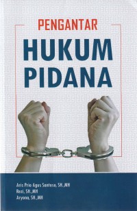 PENGANTAR HUKUM PIDANA