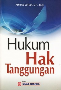 HUKUM HAK TANGGUNGAN