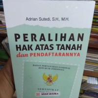 PERALIHAN HAK ATAS TANAH