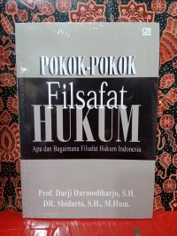 POKOK POKO FILSAFAT HUKUM