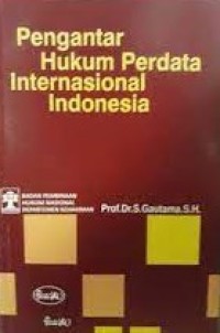 Pengantar Hukum Perdata Internasional Indonesia