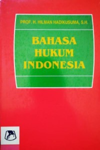 Bahasa Hukum Indonesia